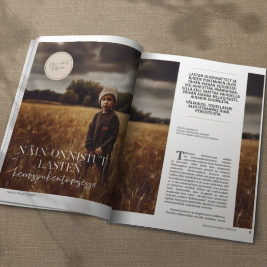 magazine layout design